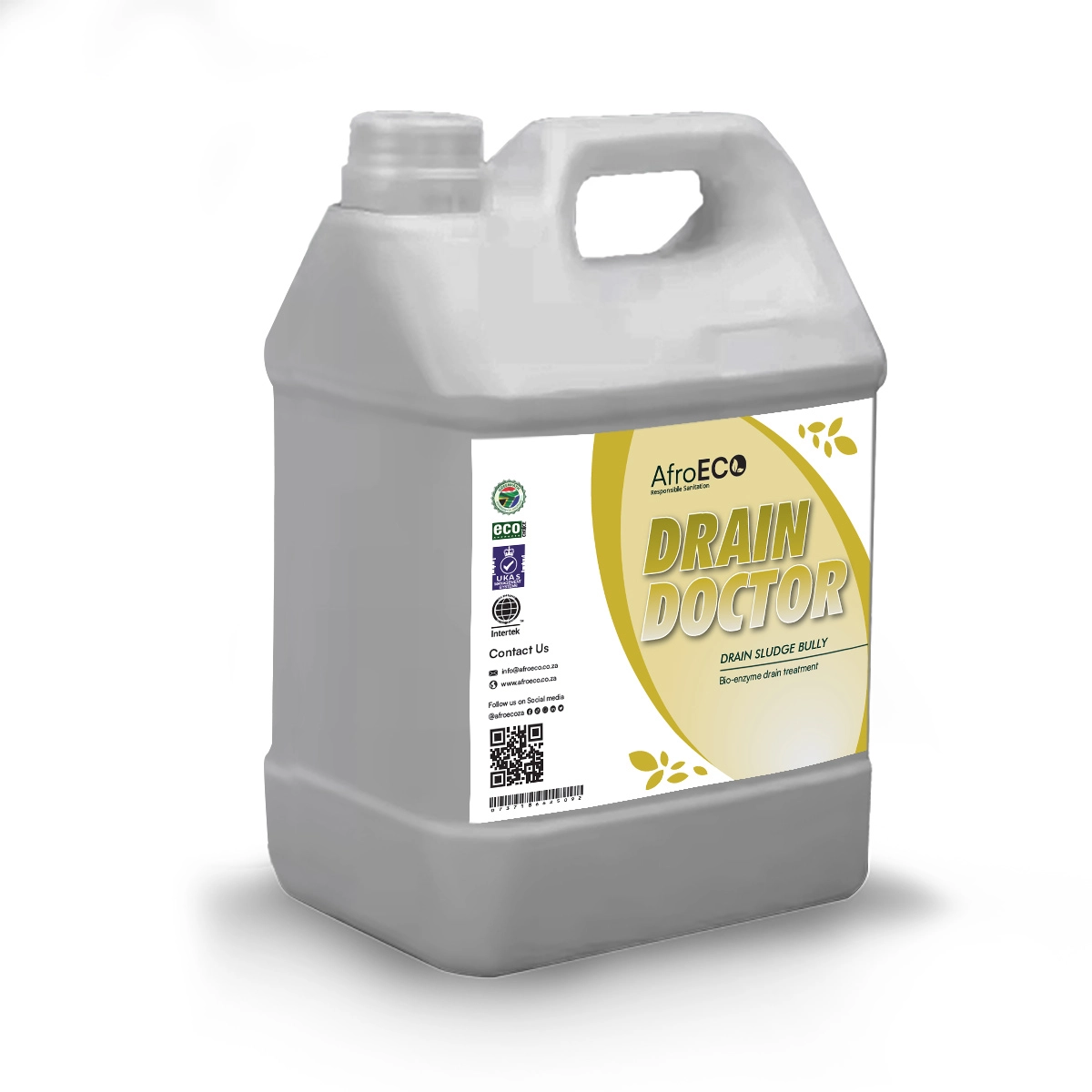 AfroECO Drain Doctor – Biodegradable Eco-Friendly Drain Cleaner 5L
